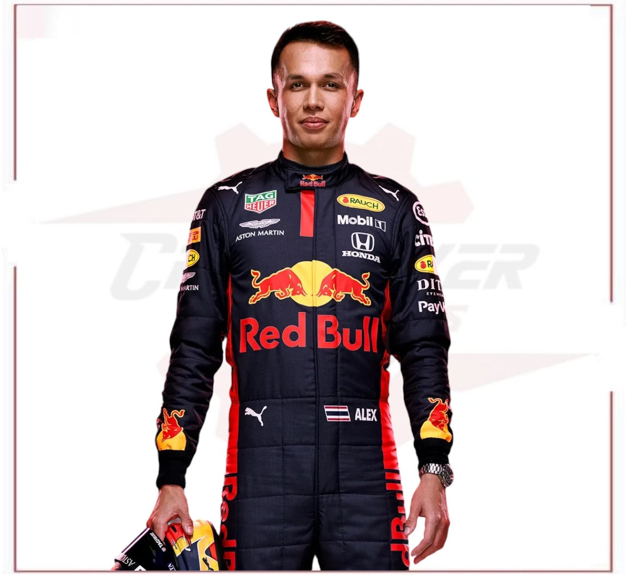 2020 Alexander Albon Replica Racing Suit RedBull Honda F1 Team