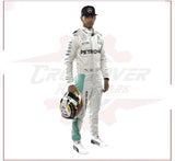 Lewis Hamilton 2016 Mercedes Benz F1 Race Suit CROSSOVER RACEWEARS