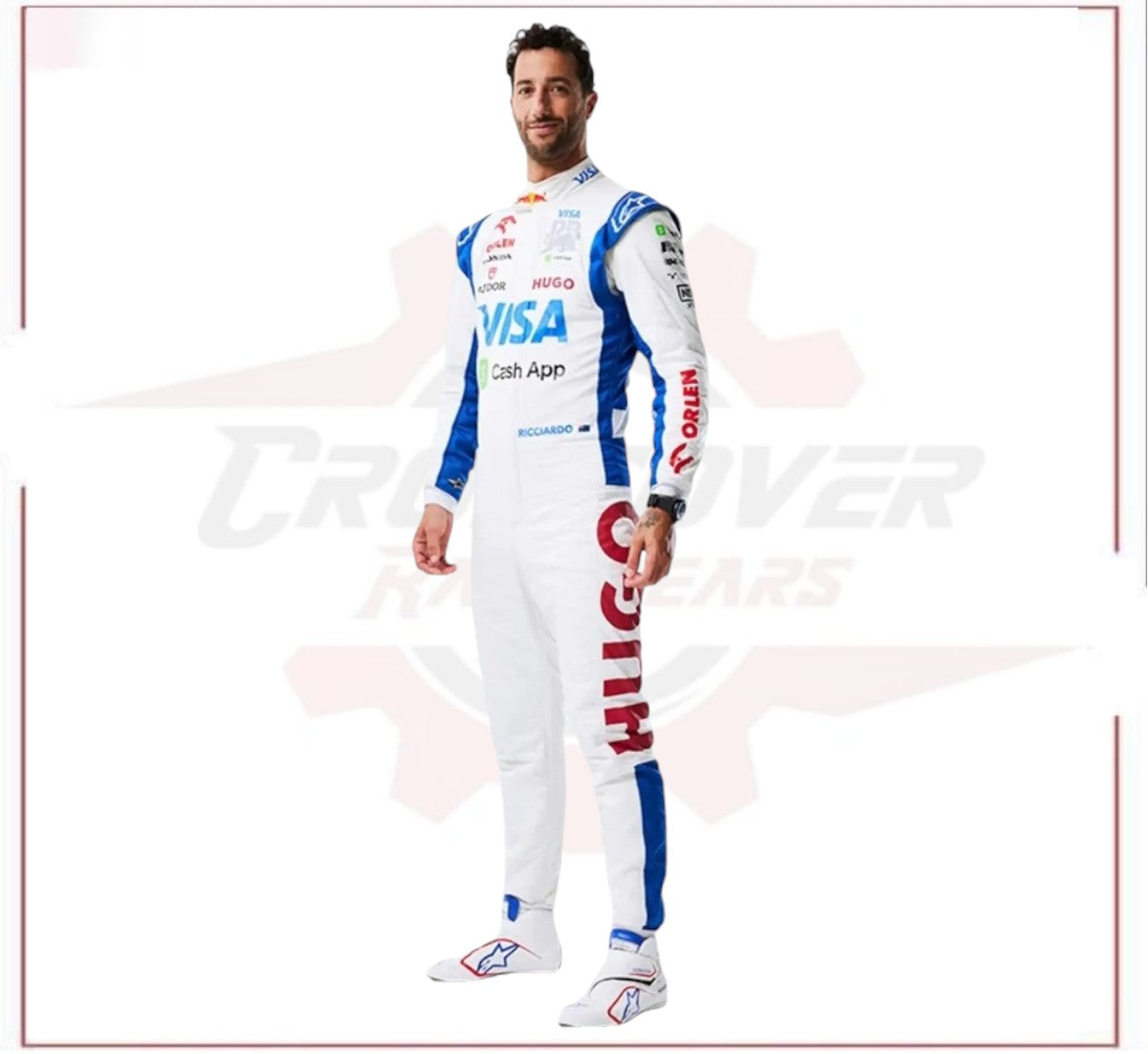 2024 Daniel Ricciardo New F1 Race Suit Replica