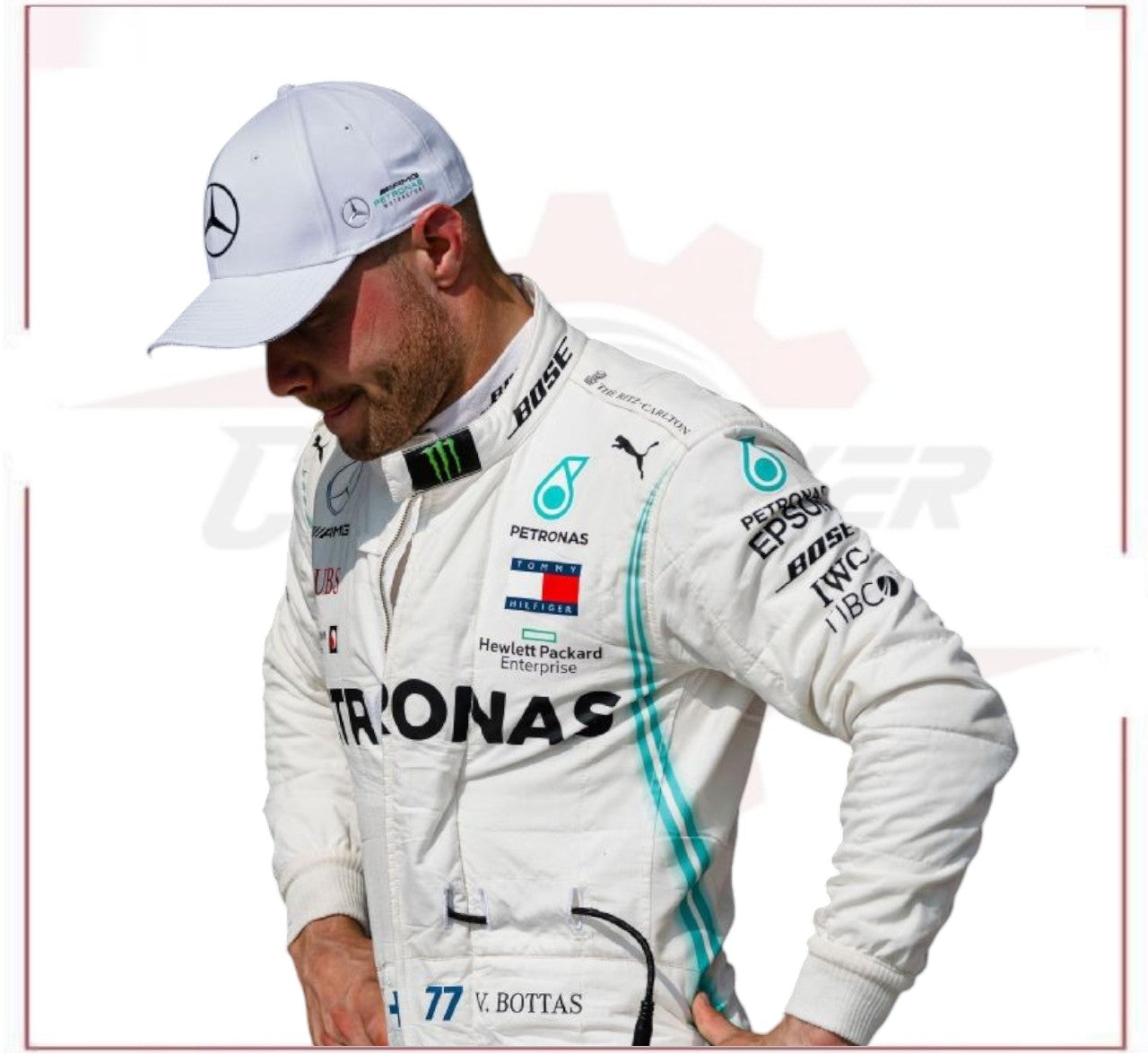 2019 Valtteri Bottas Mercedes AMG Team F1 Race Suit - US GP
