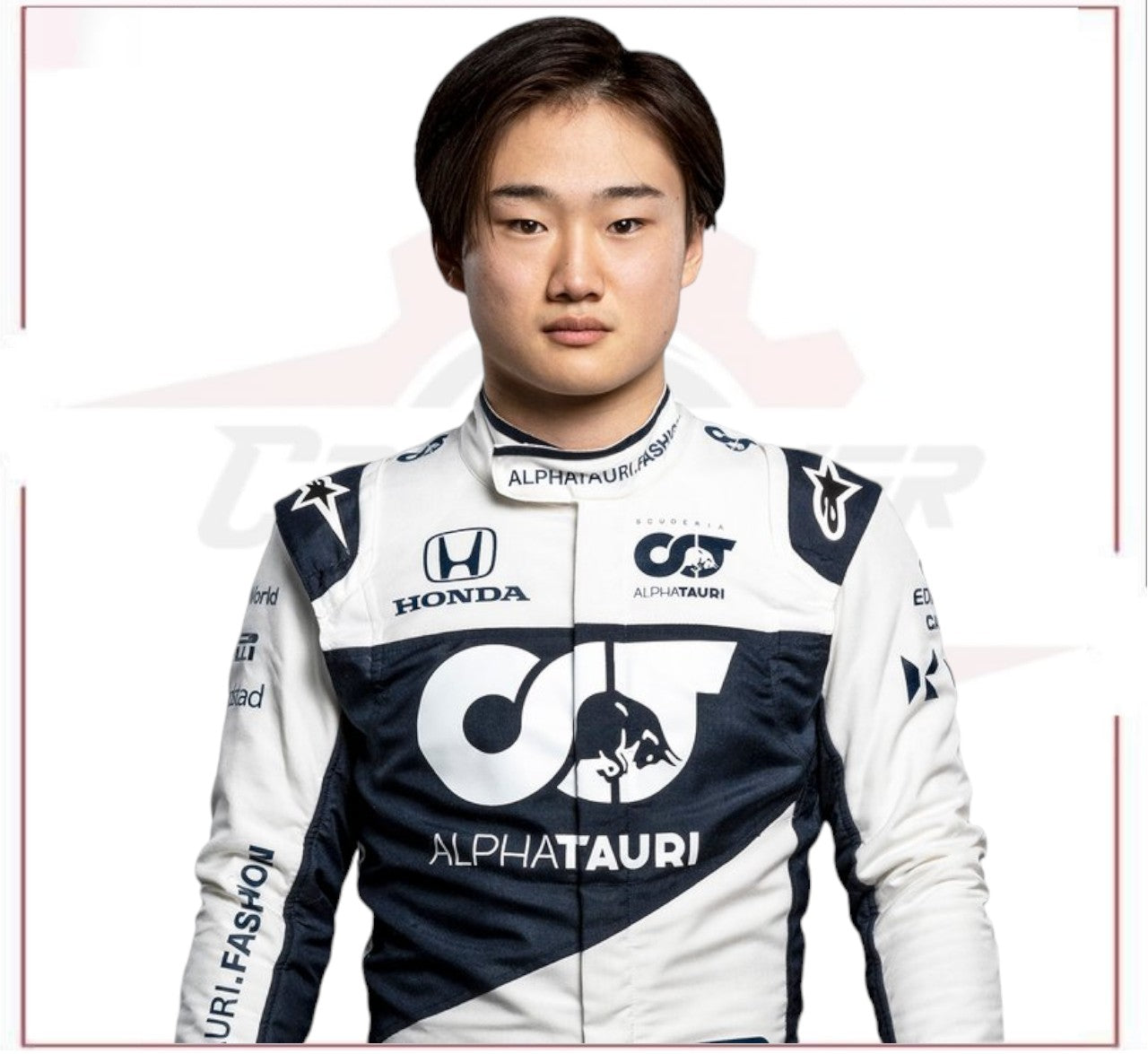 2021 Yuki Tsunoda Rookie Season AlphaTauri F1 Race Suit