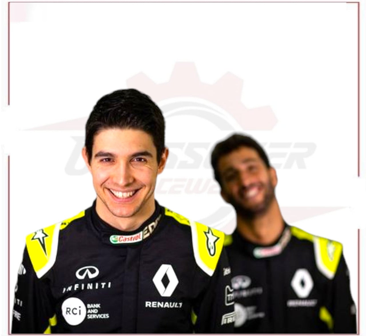 2020 Esteban Ocon Renault F1 Race Suit CROSSOVER RACEWEARS