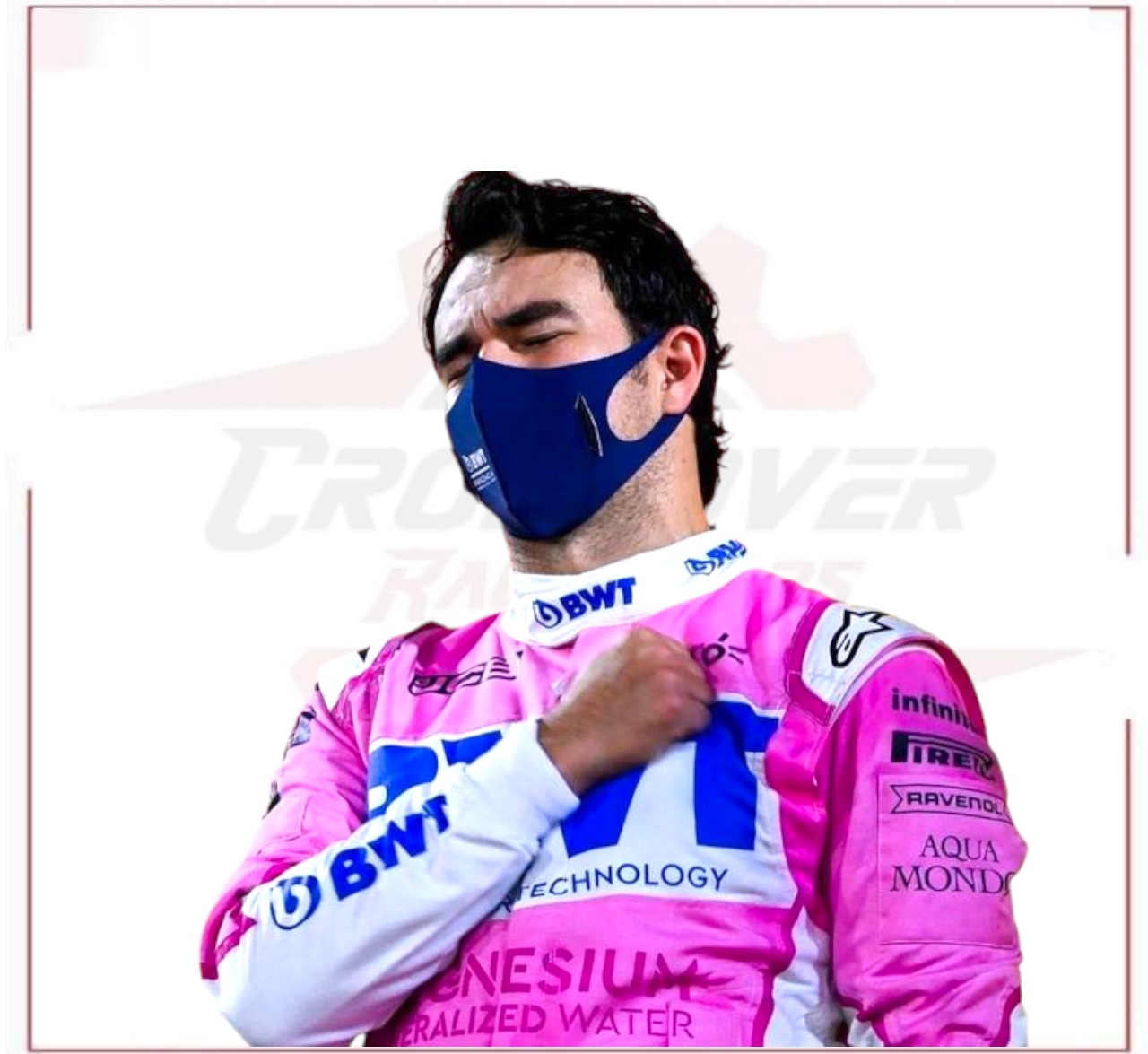 2020 Sergio Perez BWT Racing F1 Team Race Suit Replica - CROSSOVER RACEWEARS