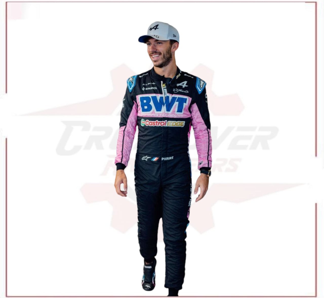2024 BWT Pierre Gasly Alpine F1 Team Race Suit CROSSOVER RACEWEARS