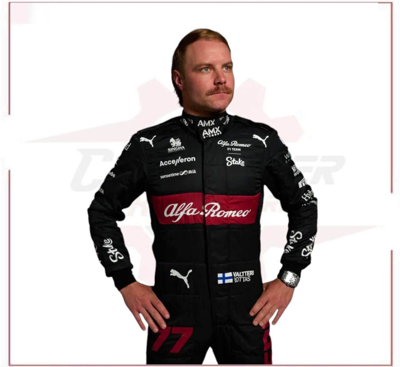 New 2023 Valtteri Bottas F1 Team Alfa Romeo Replica Race Suit