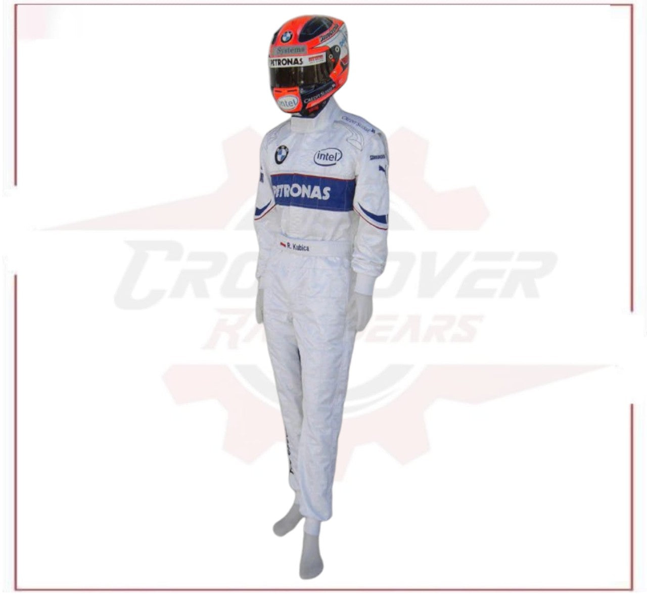 Robert Kubica BMW 2008 Replica Racing Suit Embroidery