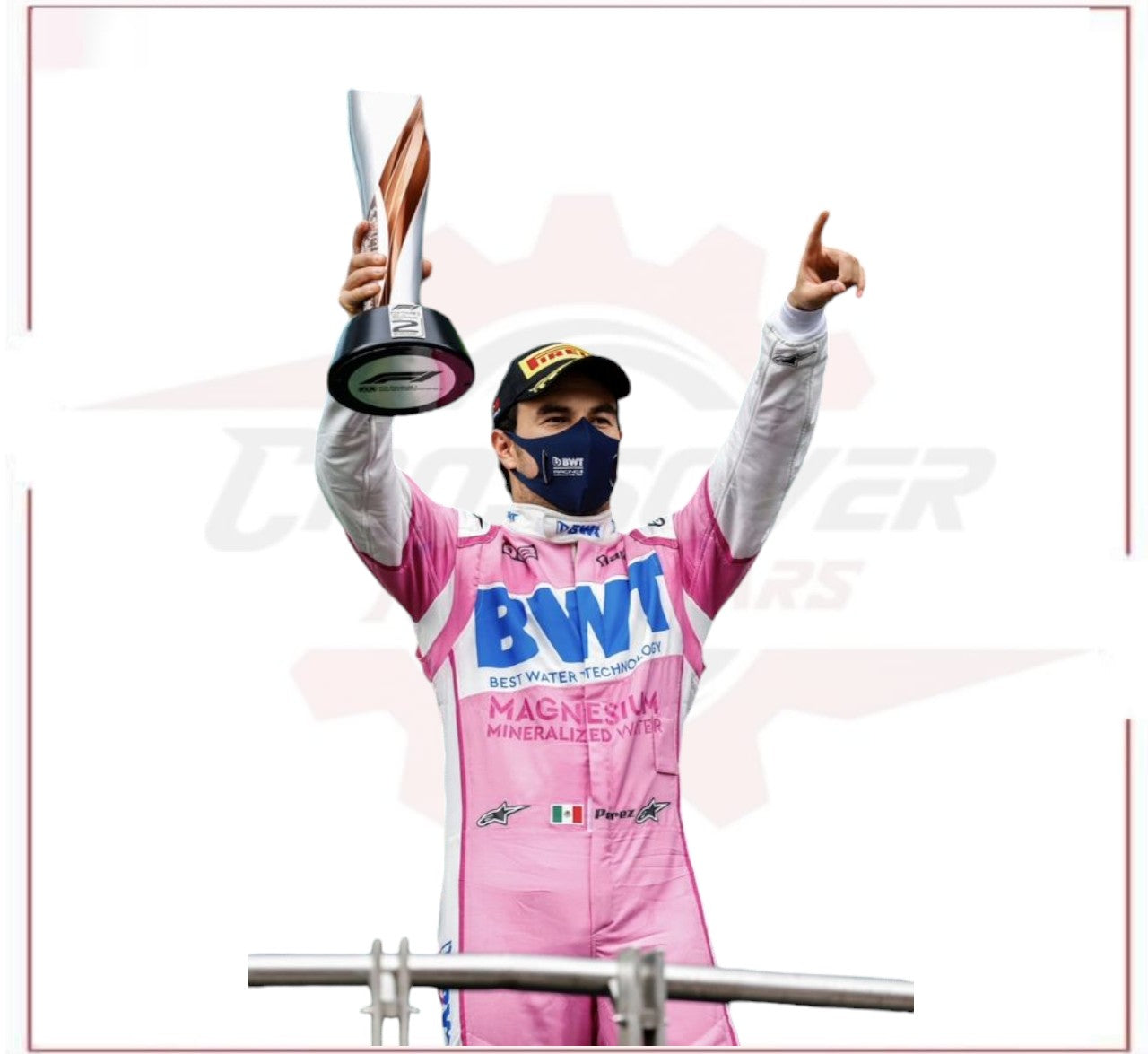 2020 Sergio Perez BWT Racing F1 Team Race Suit Replica - CROSSOVER RACEWEARS