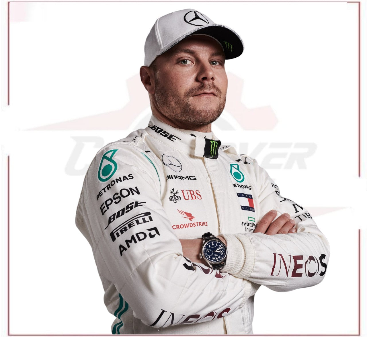 2019 Valtteri Bottas Mercedes AMG Team F1 Race Suit - US GP
