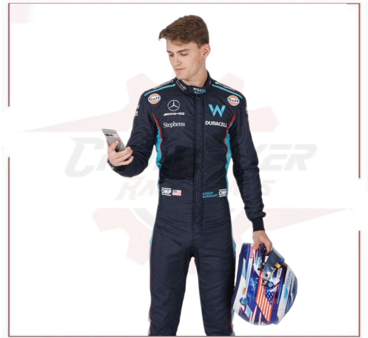 2023 Logan Sargeant Williams Racing F1 Race Suit