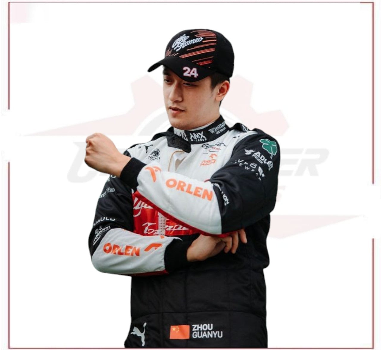 2022 Zhou Guanyu Alfa Romeo F1 Team Race Suit
