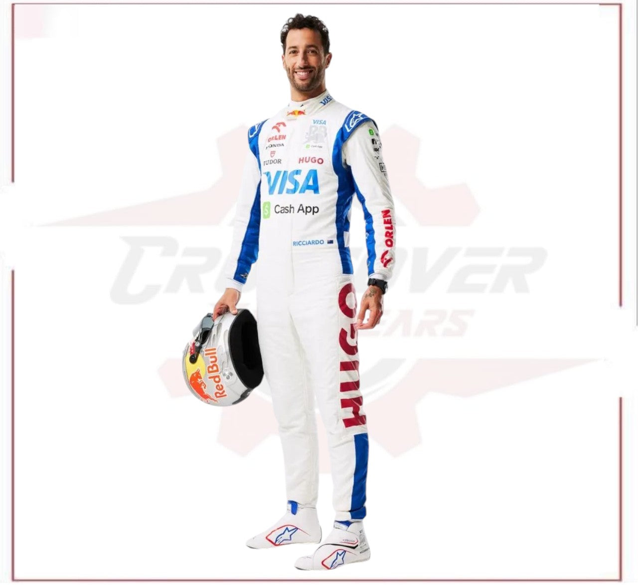 2024 Daniel Ricciardo New F1 Race Suit Replica