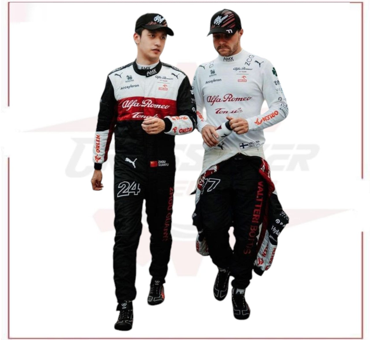 2022 Zhou Guanyu Alfa Romeo F1 Team Race Suit
