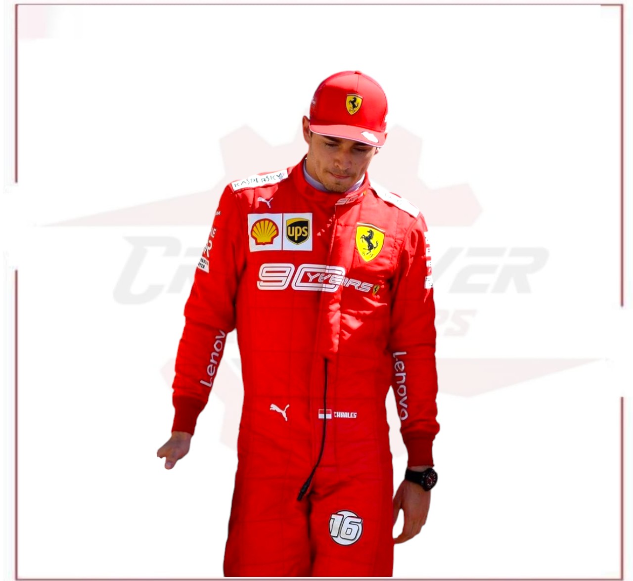 Charles Leclerc Scuderia Ferrari F1 Racing Suit CROSSOVER RACEWEARS