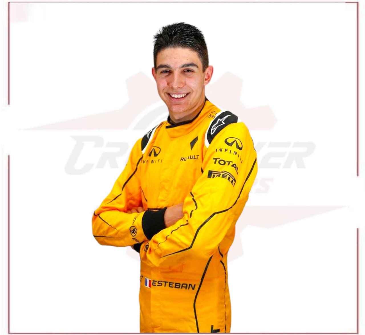 New Esteban Ocon F1 Team Race Suit CROSSOVER RACEWEARS