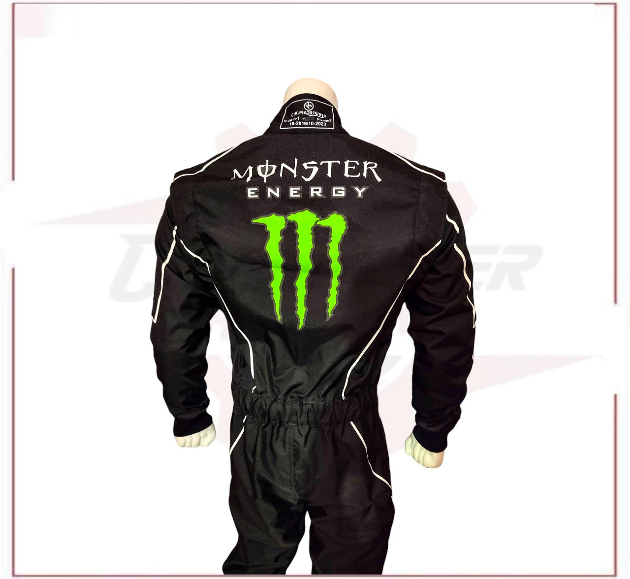 Monster energy Sublimation Printed Race Suit CROSSOVER RACEWEARS