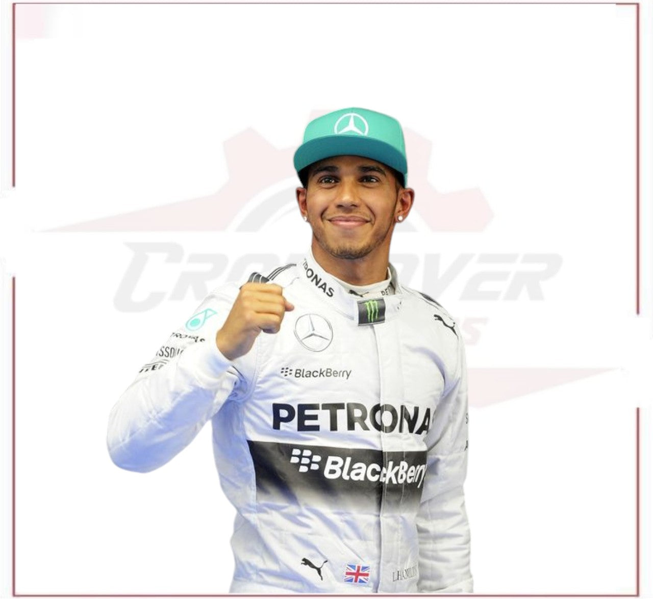 2014 Lewis Hamilton PETRONAS Mercedes F1 Race Suit CROSSOVER RACEWEARS