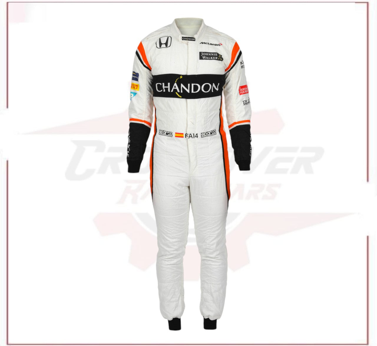2017 Fernando Alonso McLaren F1 Racing Suit CROSSOVER RACEWEARS