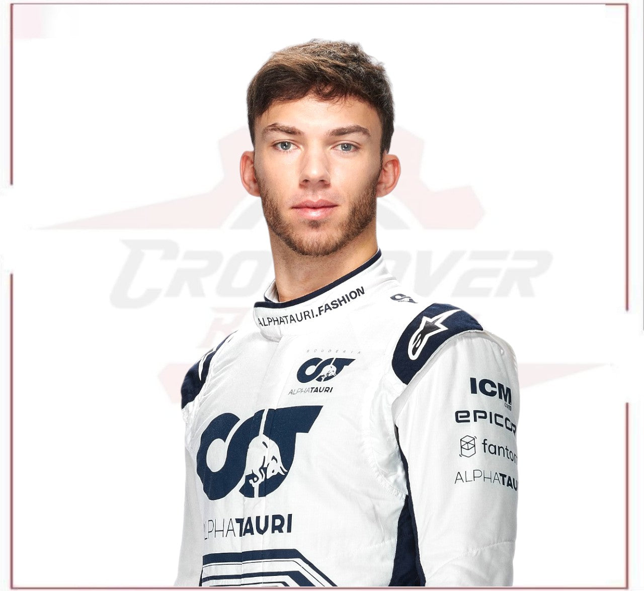 2022 Pierre Gasly Scuderia AlphaTauri F1 Race Suit CROSSOVER RACEWEARS