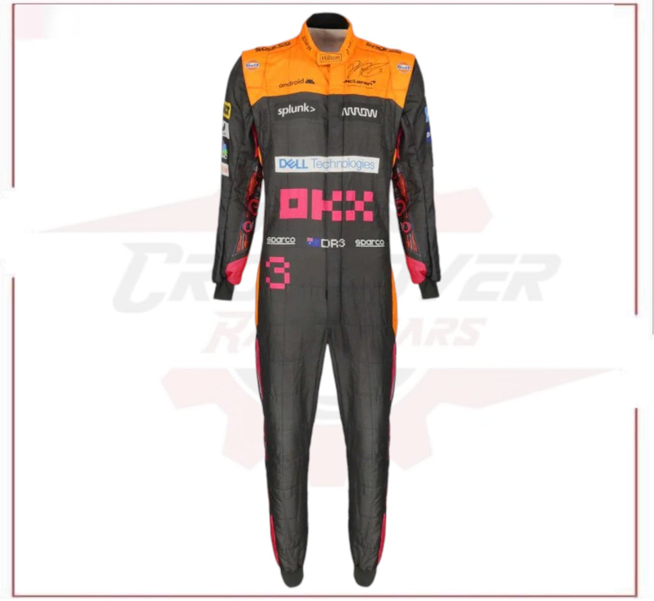 New 2022 Daniel Ricciardo Mclaren F1 Race Suit