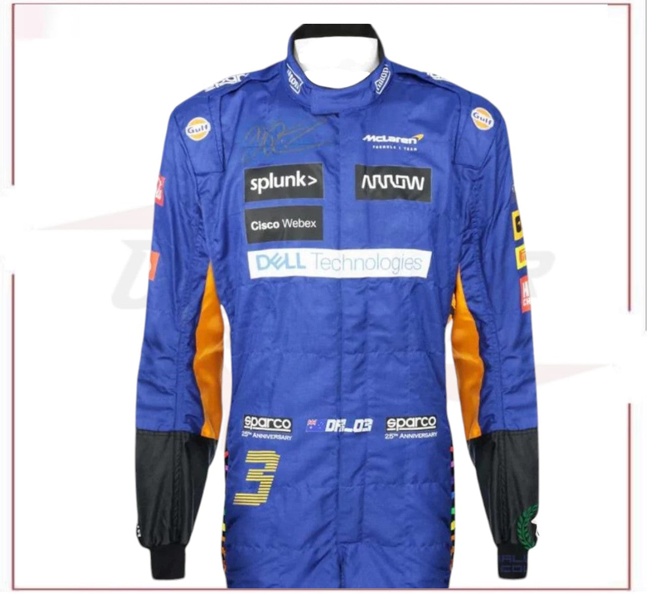 2021 Daniel Ricciardo Mclaren F1 Race Suit