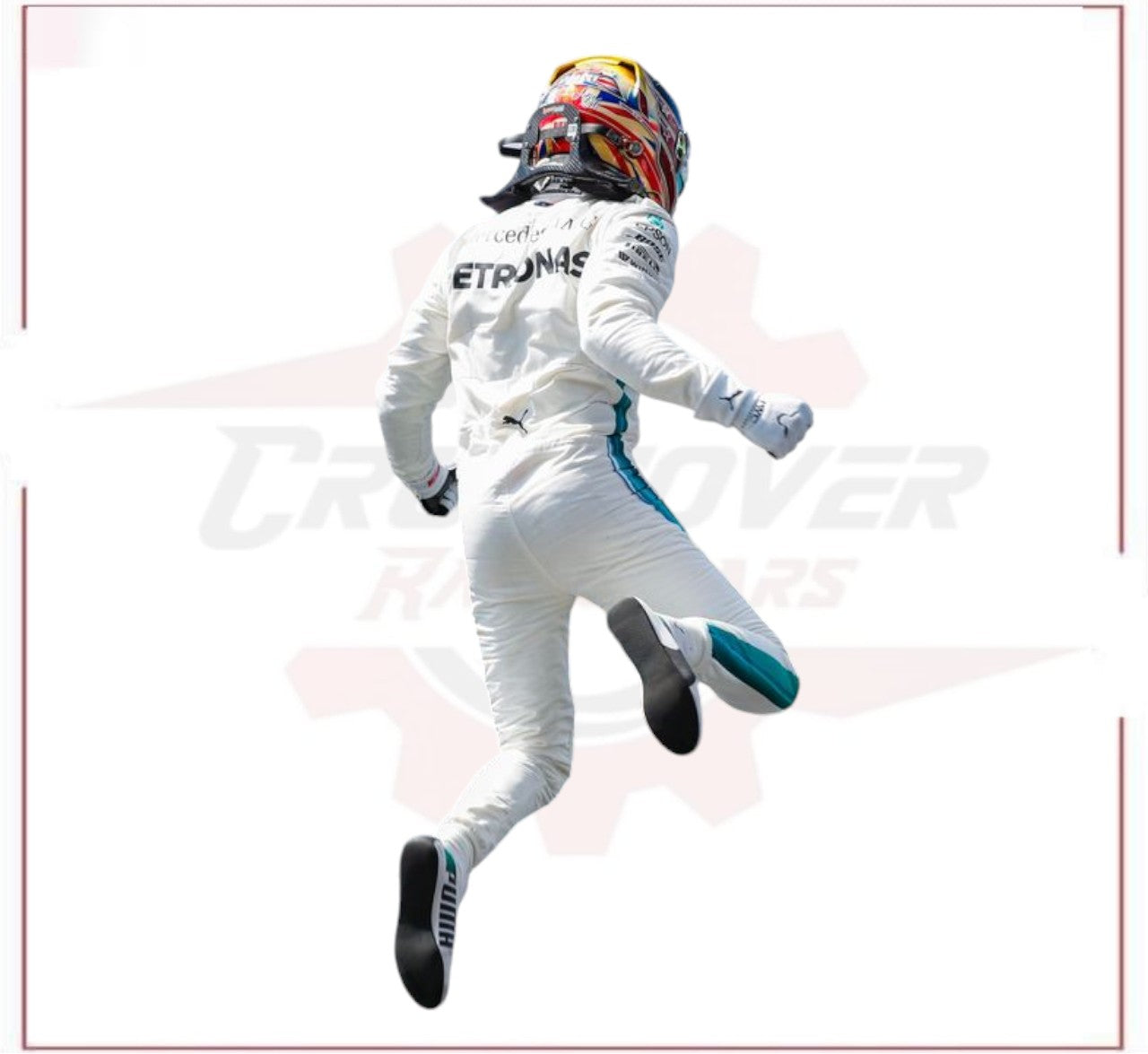 2018 LEWIS HAMILTON MERCEDES AMG F1 RACE SUIT CROSSOVER RACEWEARS