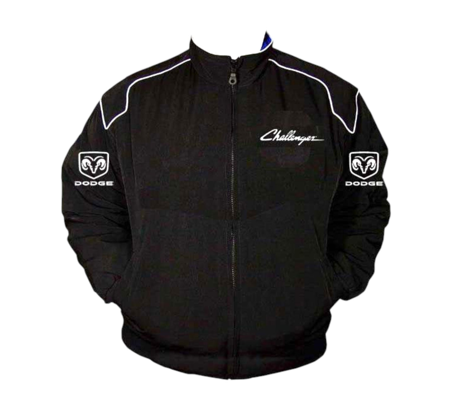 Dodge Challenger Racing Jacket Black