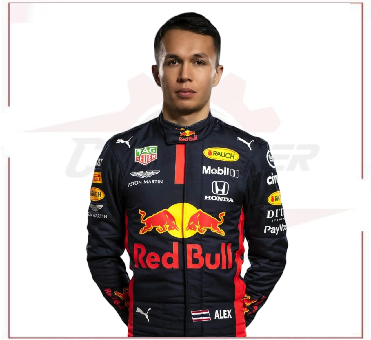 2020 Alexander Albon Replica Racing Suit RedBull Honda F1 Team