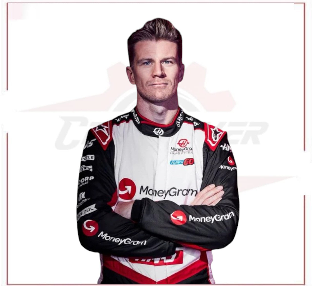 New 2024 Nico Hülkenberg Haas F1 Team Race Suit
