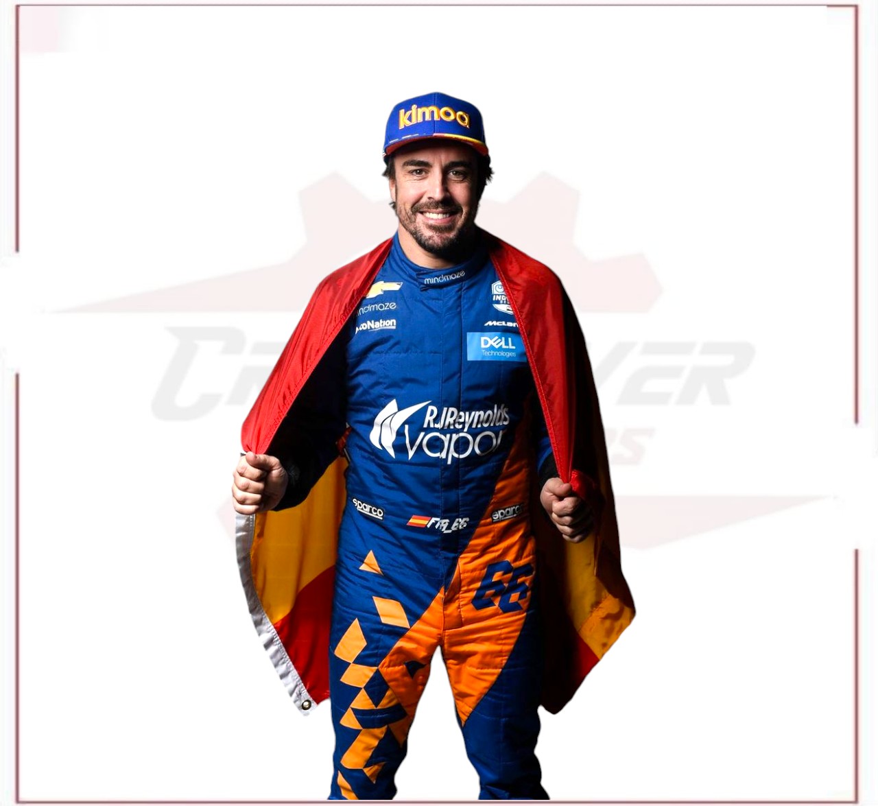 2019 Fernando Alonso McLaren F1 Racing Suit CROSSOVER RACEWEARS
