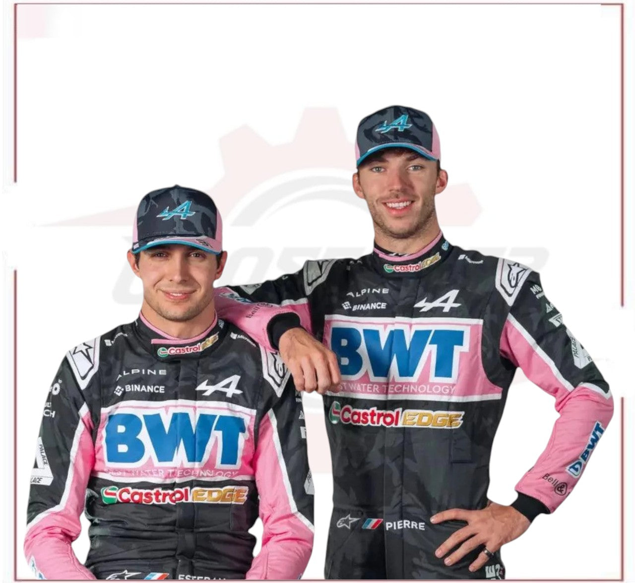 Esteban Ocon 2023 BWT Alpine F1 Team Race Suit - Las Vegas GP CROSSOVER RACEWEARS