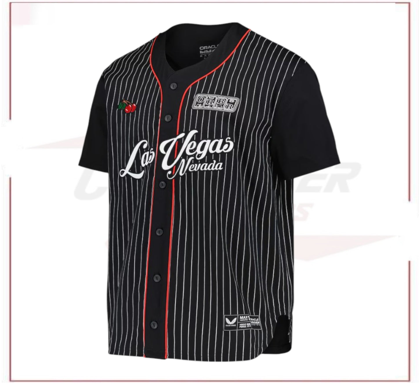 Red Bull Racing Special Edition Las Vegas Baseball Jersey