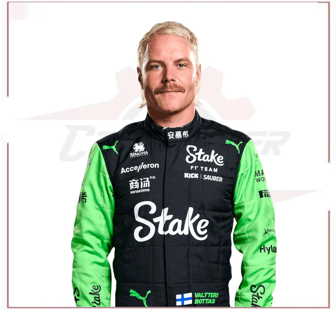 2024 Valtteri Bottas Kick Sauber F1 Team Stake Race Suit