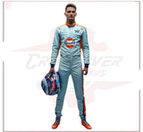 2023 Logan Sargeant Gulf F1 Race Suit Singapore GP