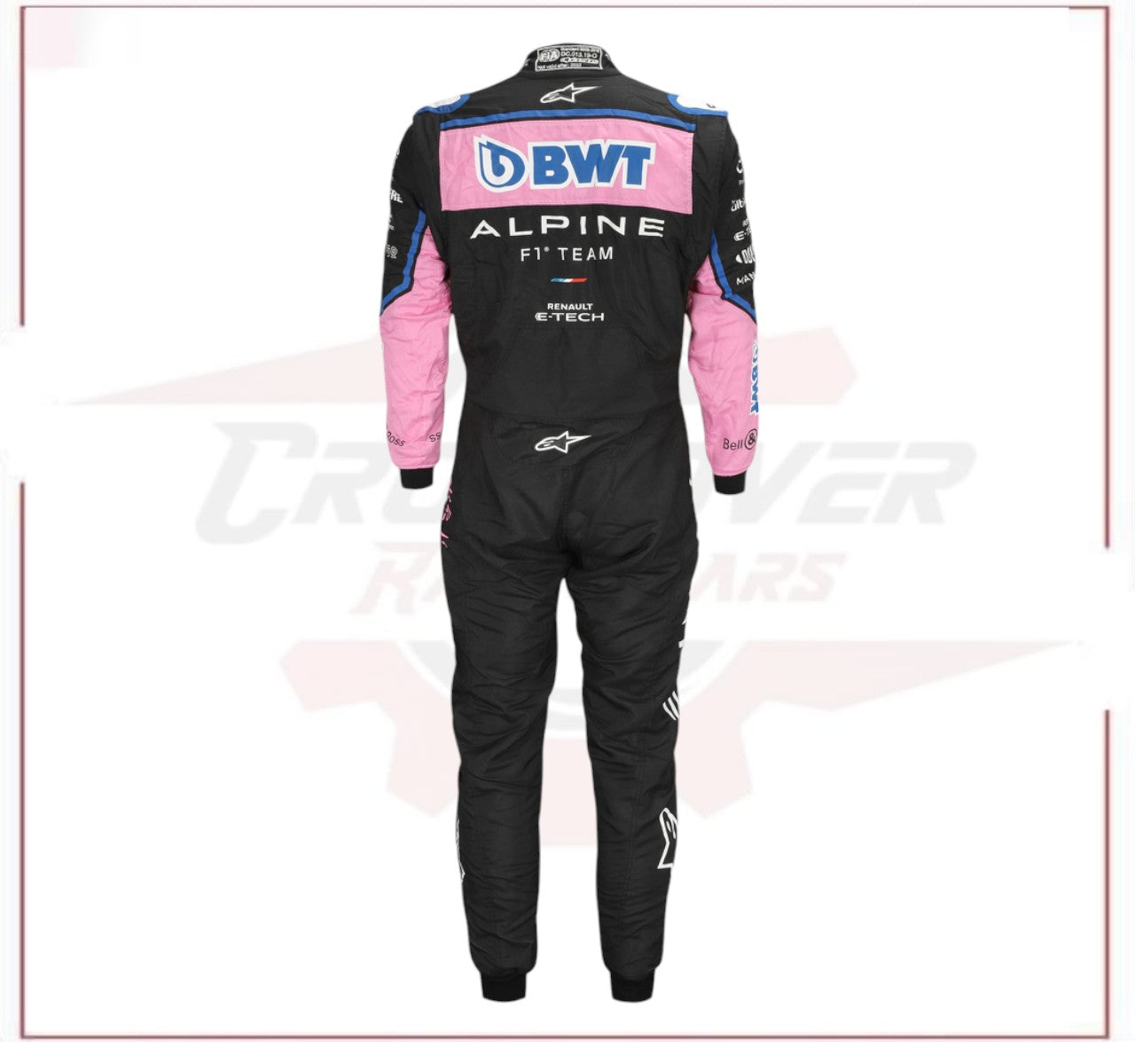 Fernando Alonso 2022 Race Used Race Suit CROSSOVER RACEWEARS