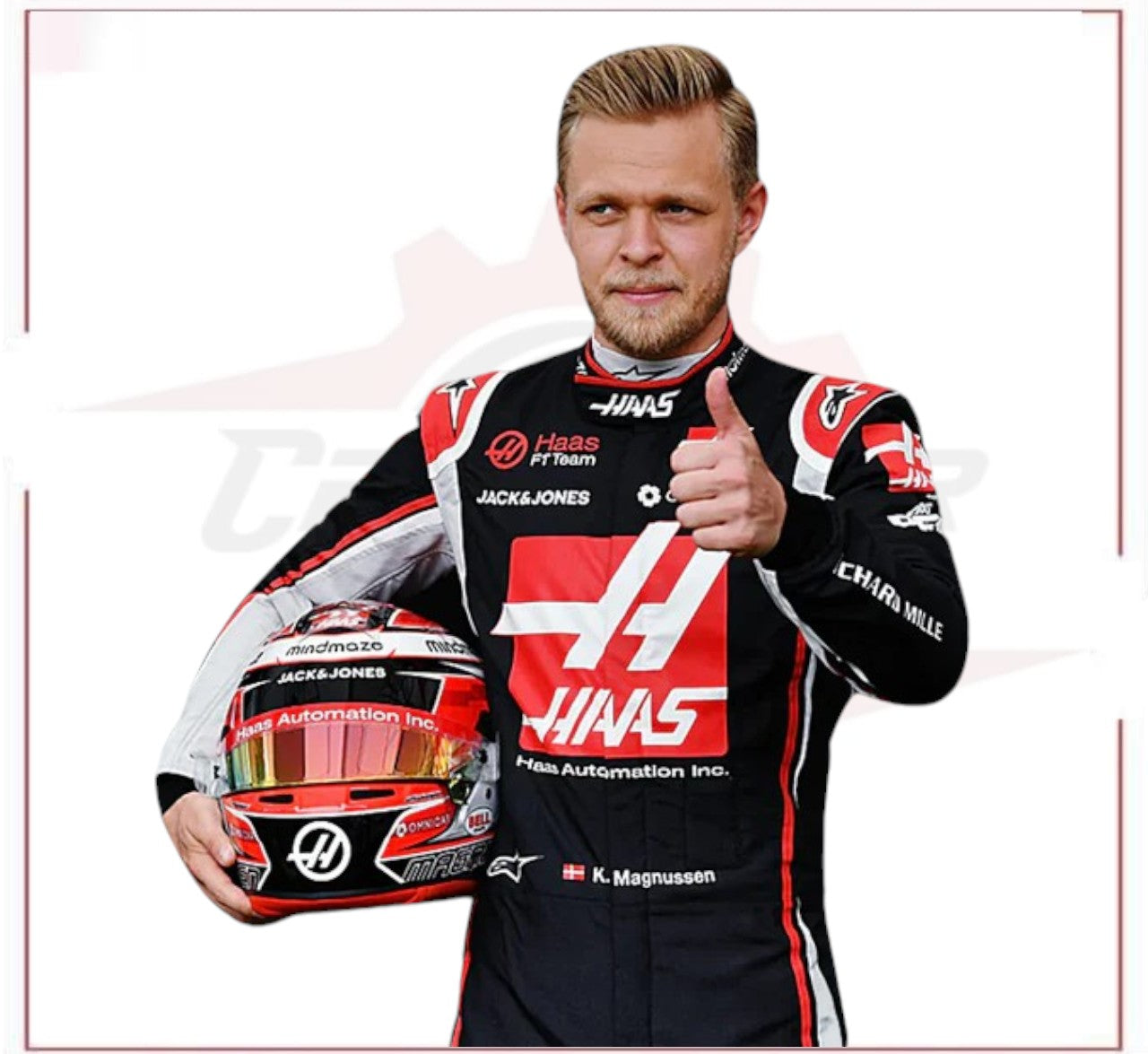 2020 Kevin Magnussen Haas Team F1 Race Suit