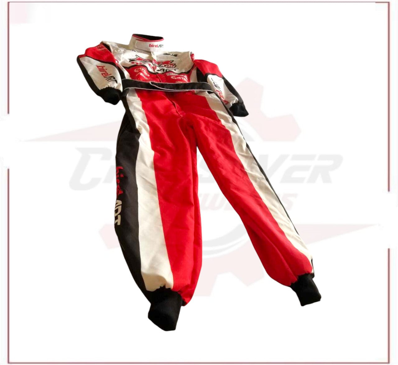 New PSL Kart BirelArt Race Suit Sublimation Printed CROSSOVER RACEWEARS