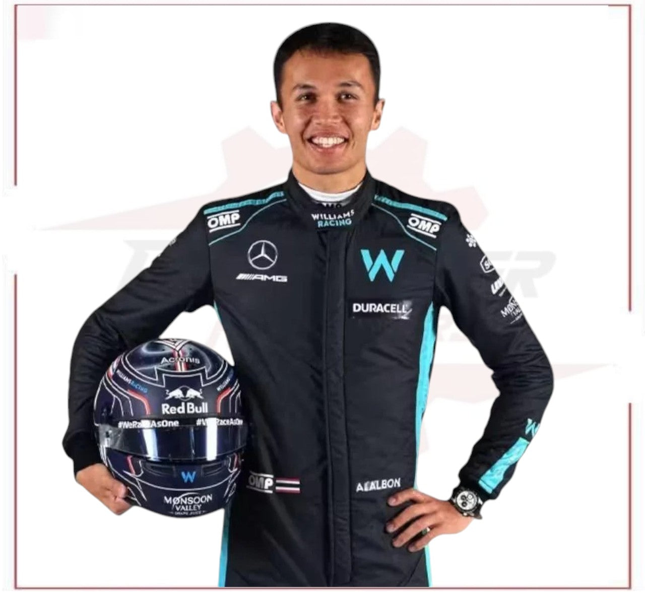 2022 New Alexander Albon F1 Race Suit Williams Racing