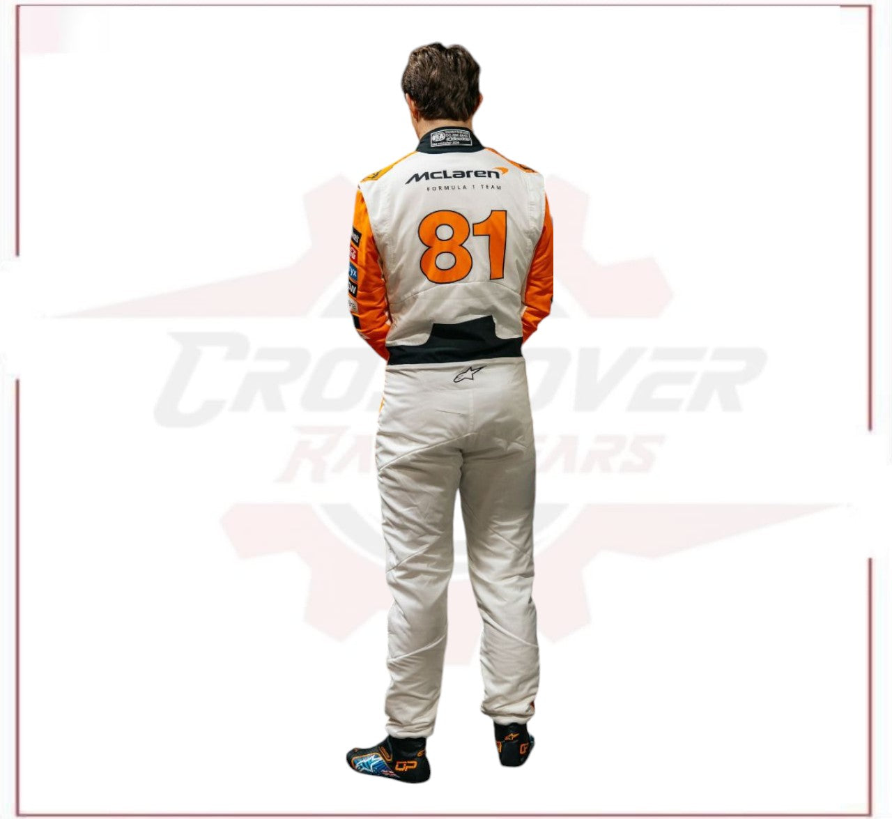 2024 Oscar Piastri McLaren F1 Team Race Suit CROSSOVER RACEWEARS
