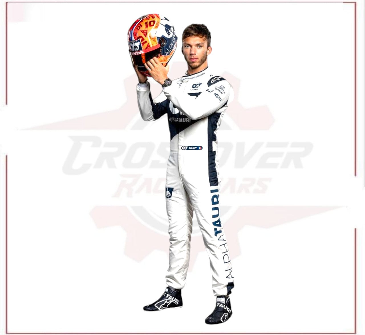 2021 AlphaTauri Pierre Gasly F1 Team Race Suit CROSSOVER RACEWEARS
