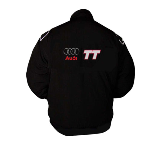 F1 Vintage Audi TT Racing Jacket Black