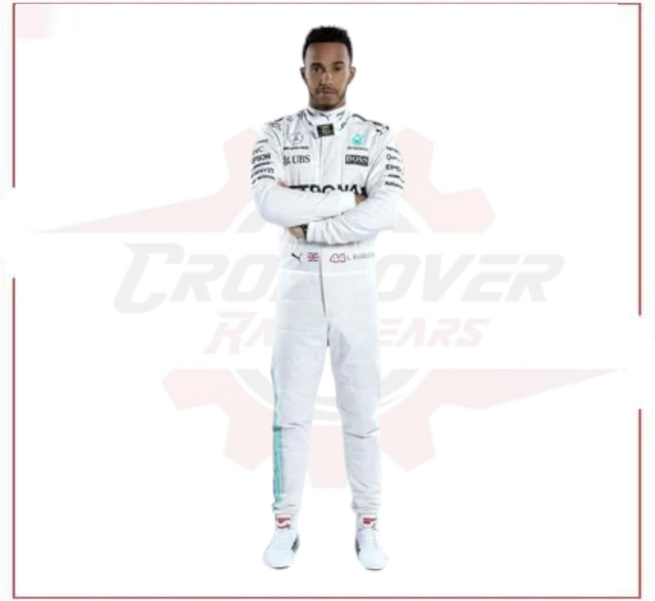 2017 Lewis Hamilton Mercedes-Benz F1 Racing Suit CROSSOVER RACEWEARS