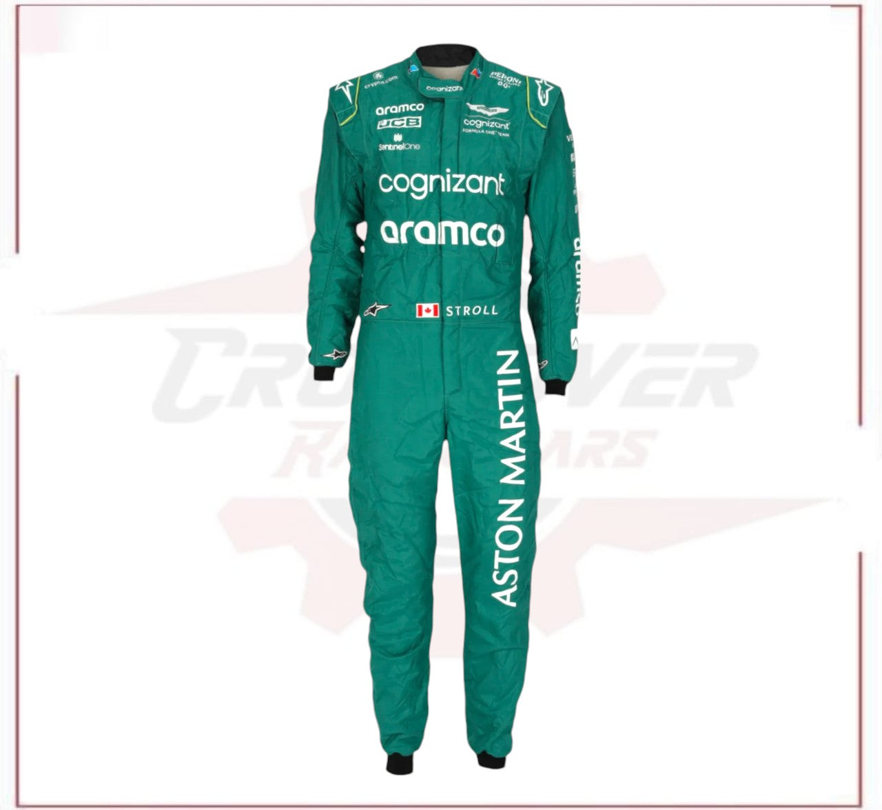 2023 Lance Stroll Aston Martin F1 Race Suit CROSSOVER RACEWEARS