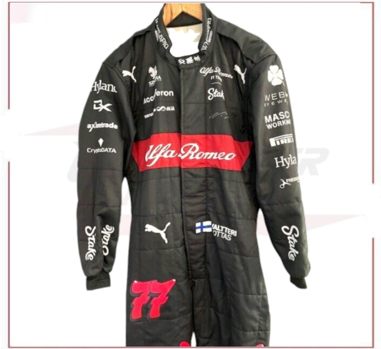 New 2023 Valtteri Bottas Alfa Romeo F1 Team Race Suit |  Worn Dutch GP