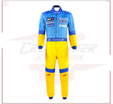 2002 Fernando Alonso Mild Seven Renault F1 Race Suit Embroidery CROSSOVER RACEWEARS
