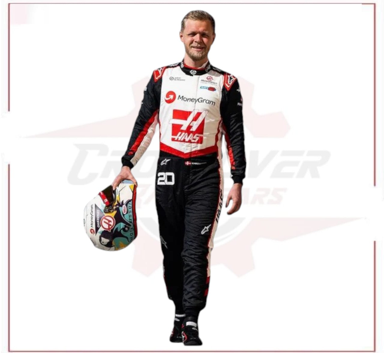 2024 Kevin Magnussen Haas F1 Team Race Suit