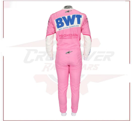 2020 Sergio Perez BWT Racing F1 Team Race Suit Replica - CROSSOVER RACEWEARS