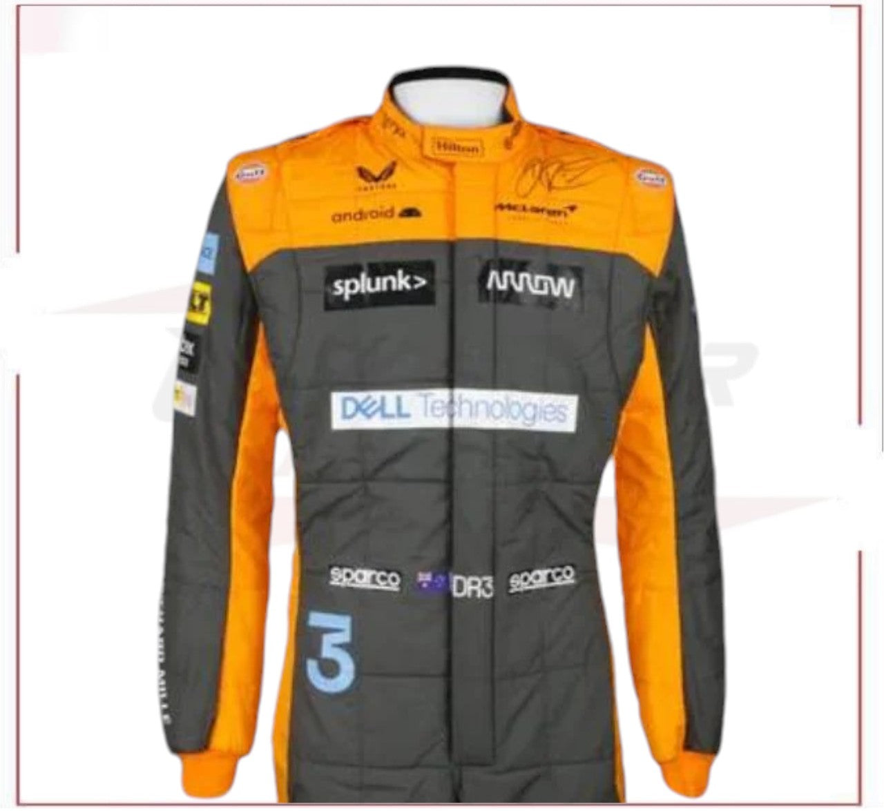 2022 Daniel Ricciardo McLaren Replica F1 Race Suit