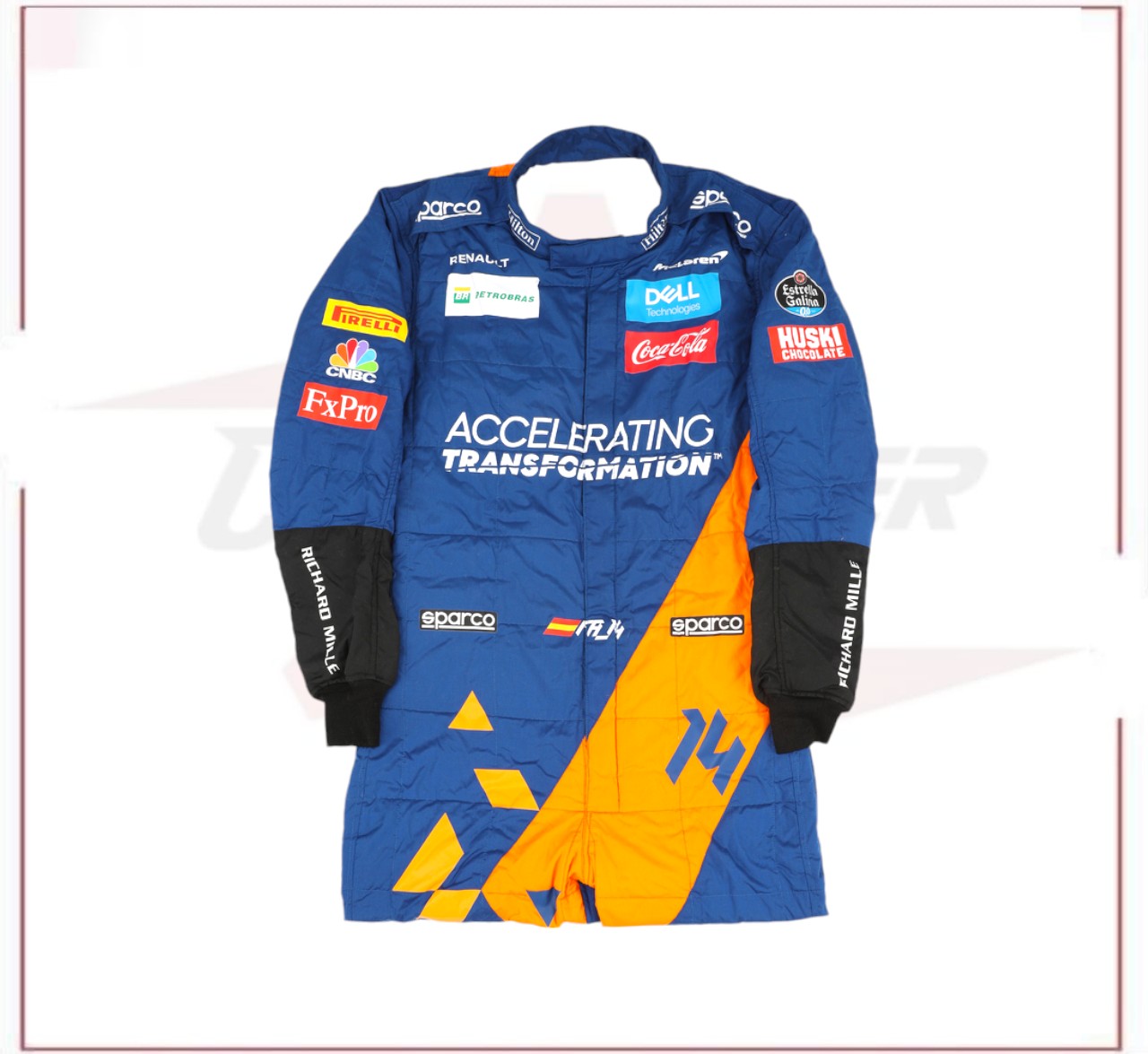 2019 Fernando Alonso McLaren F1 Race Suit CROSSOVER RACEWEARS