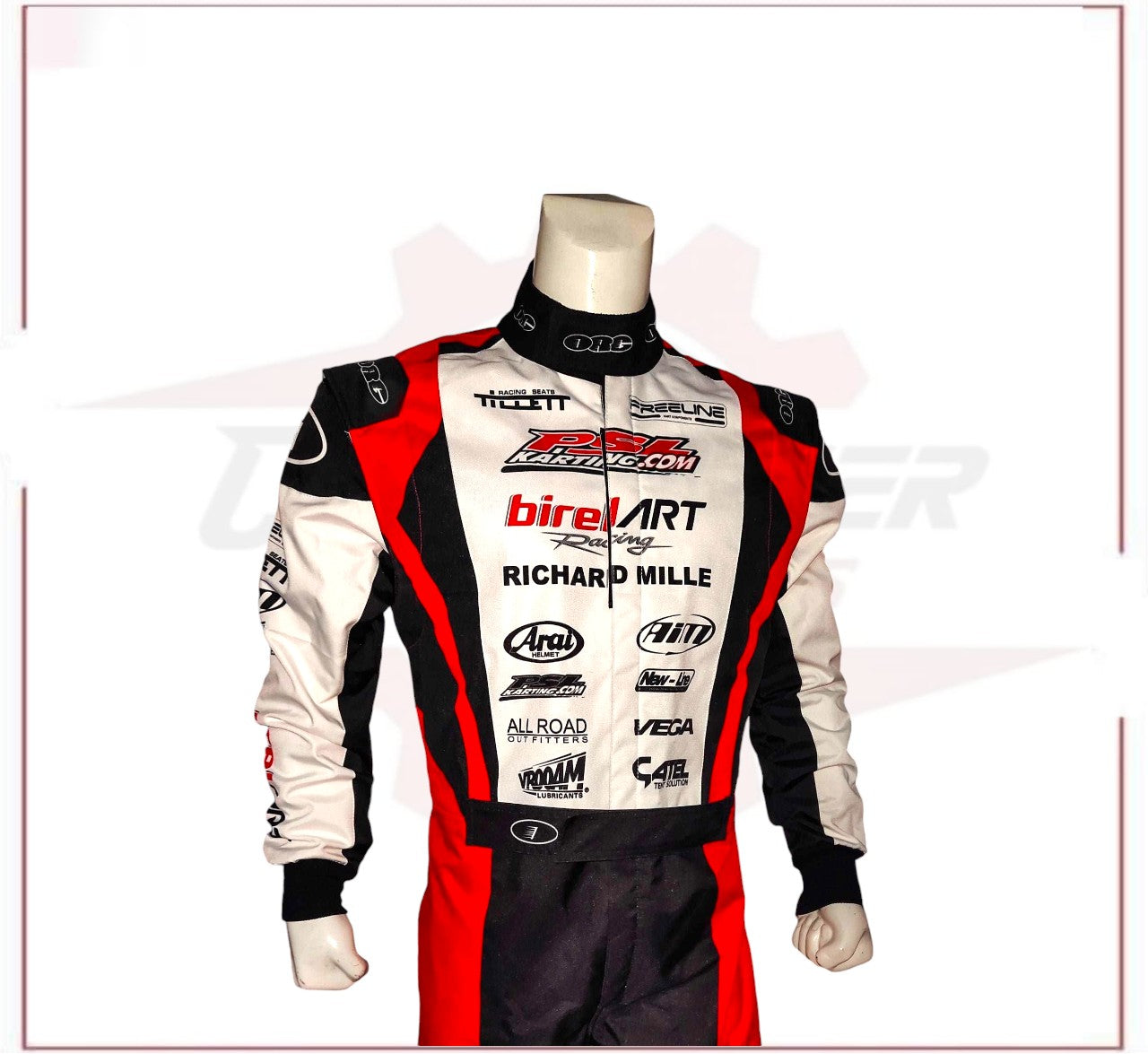 PSL Kart BirelArt Sublimation Print Go-Kart Suit CROSSOVER RACEWEARS
