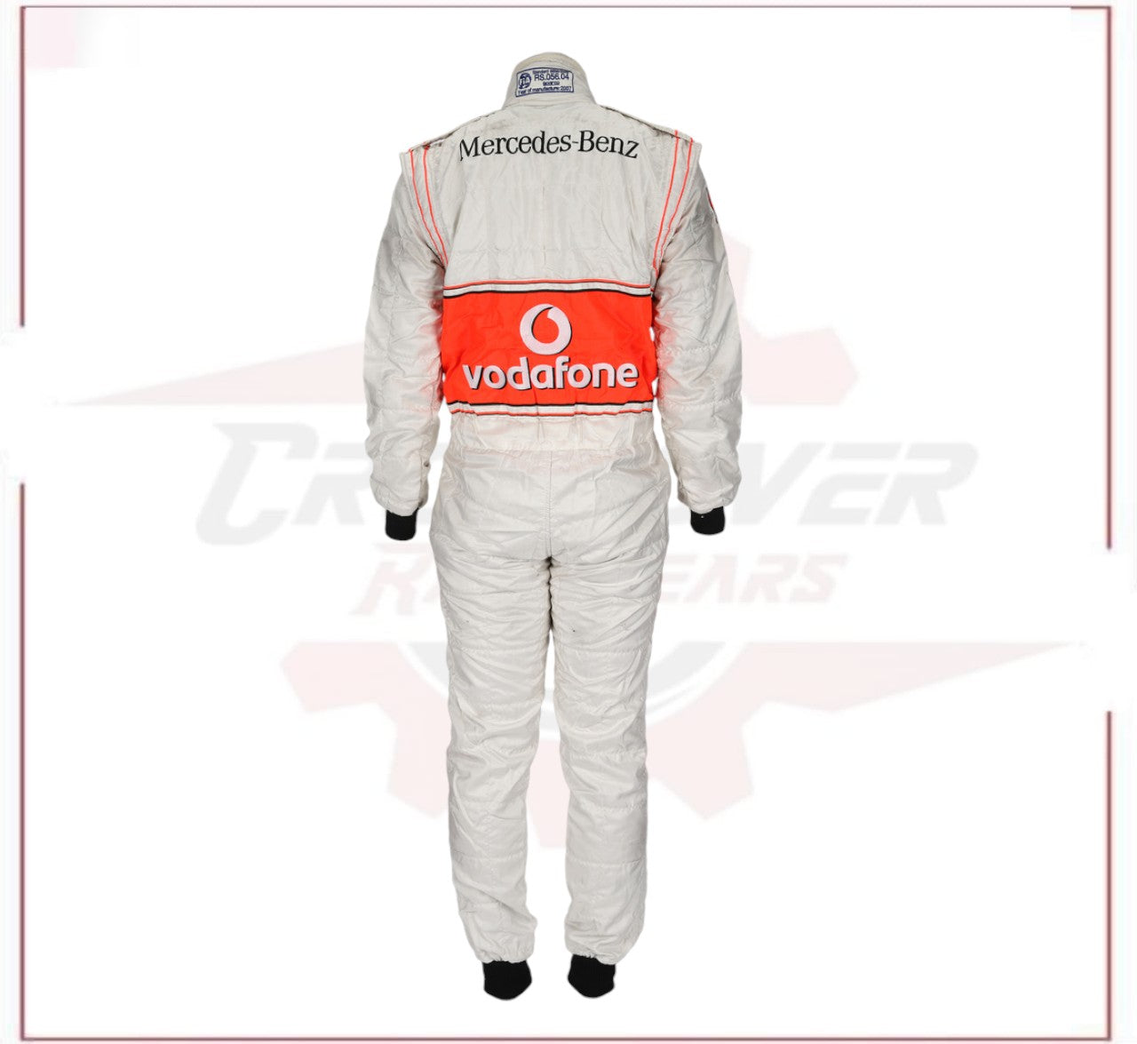 2007 Fernando Alonso McLaren F1 Sublimation Racing Suit CROSSOVER RACEWEARS